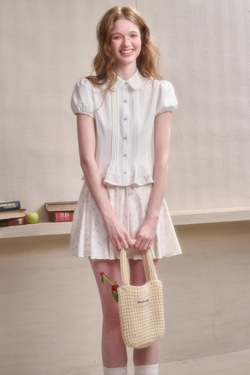 Sweet Doll Collar Blouse