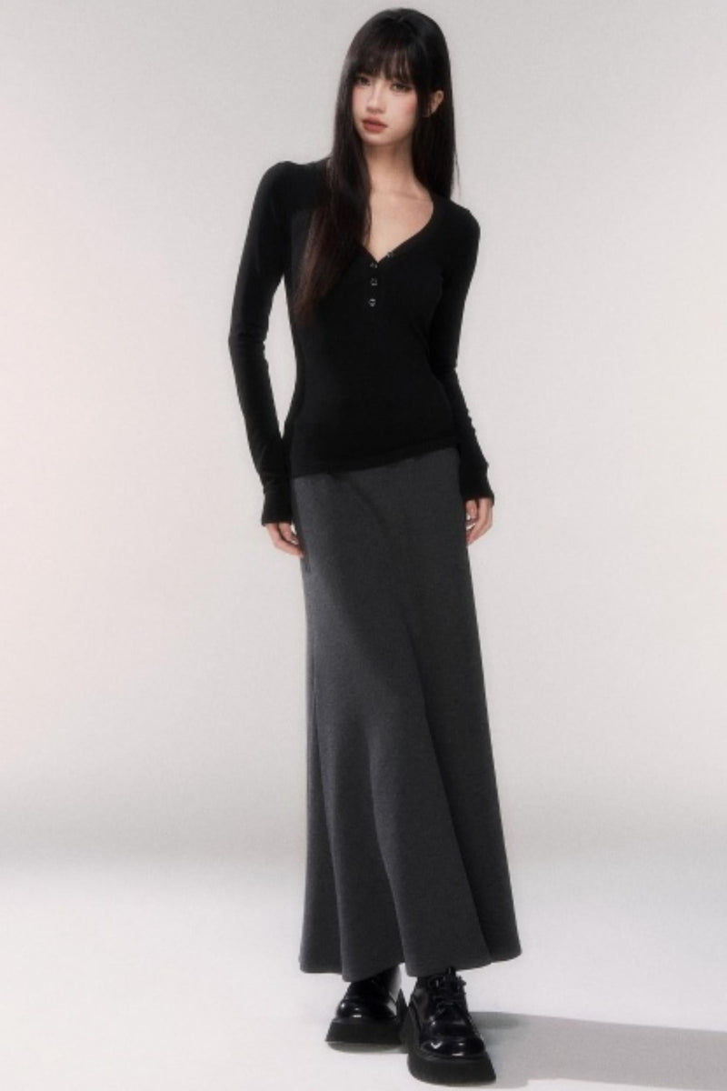 V-neck Tight Style Top