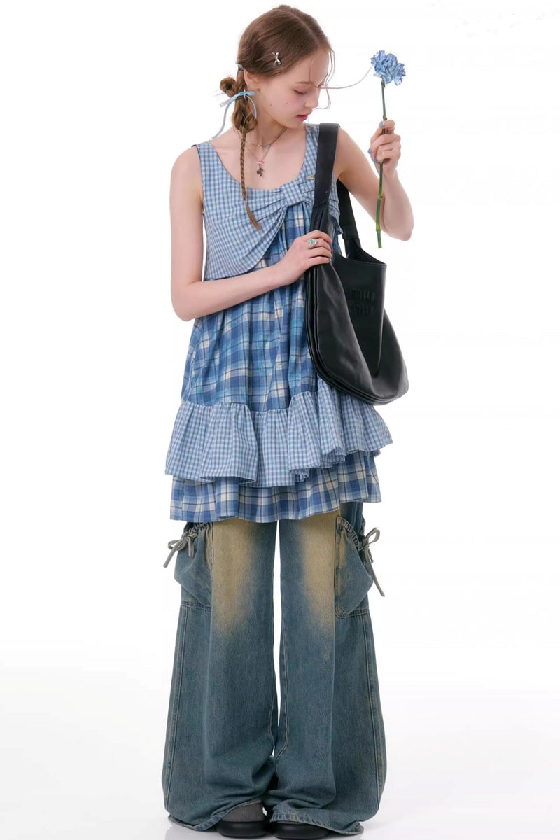 Sweet Dreams Plaid Dress