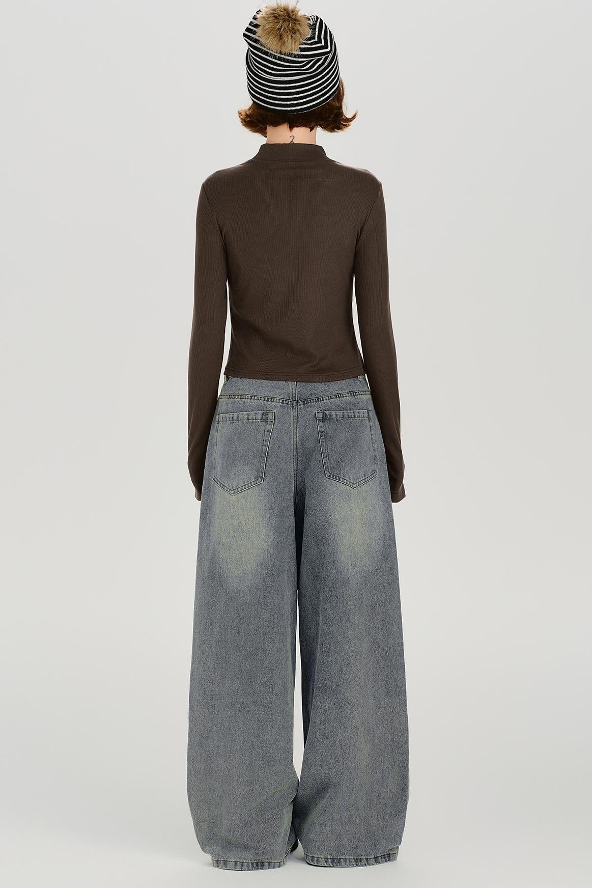 Retro Patchwork Mode Top