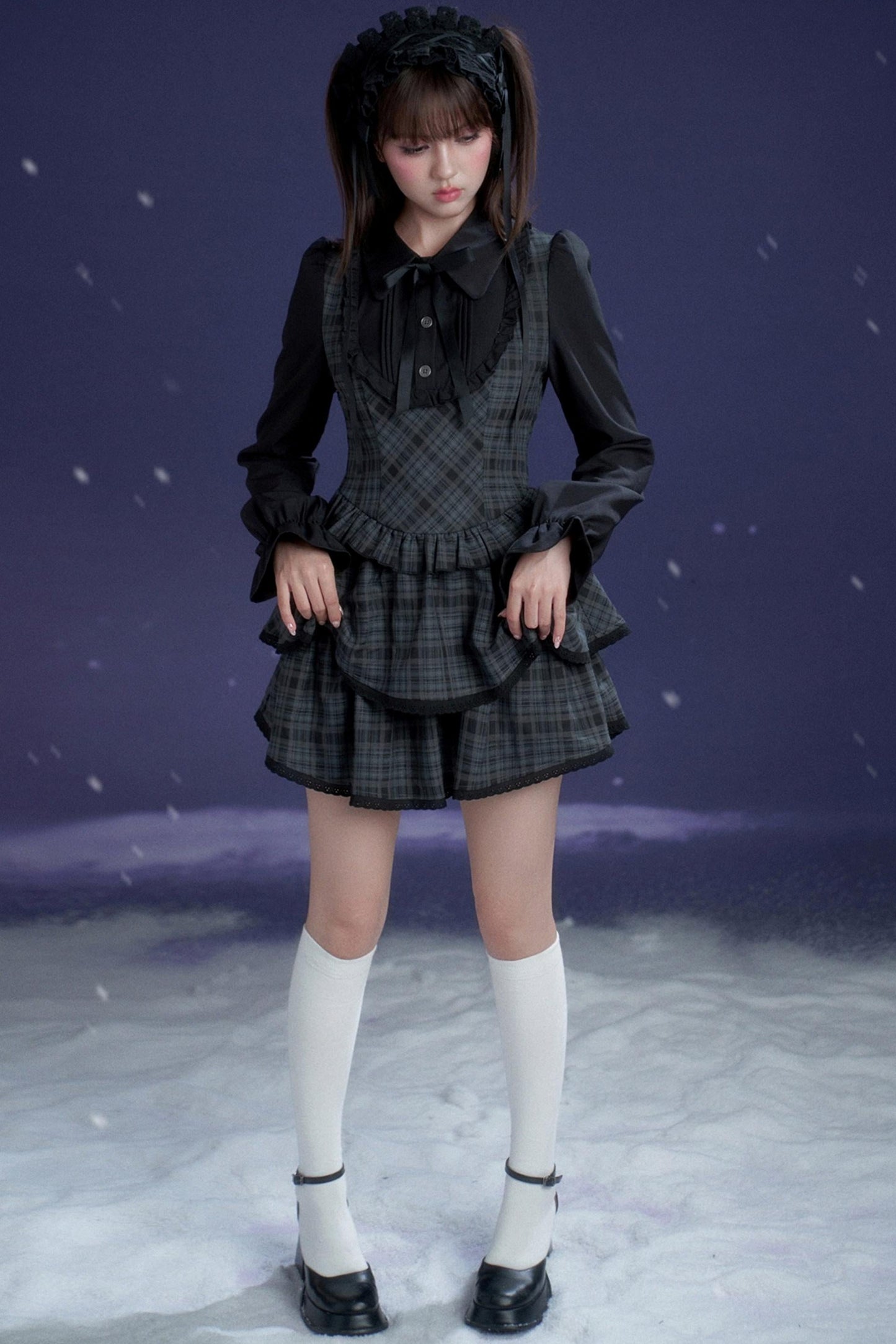 Sweet Spicy Plaid Dress