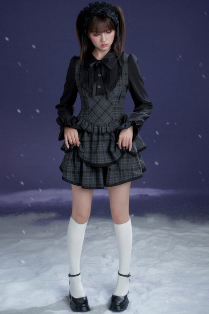 Sweet Spicy Plaid Dress