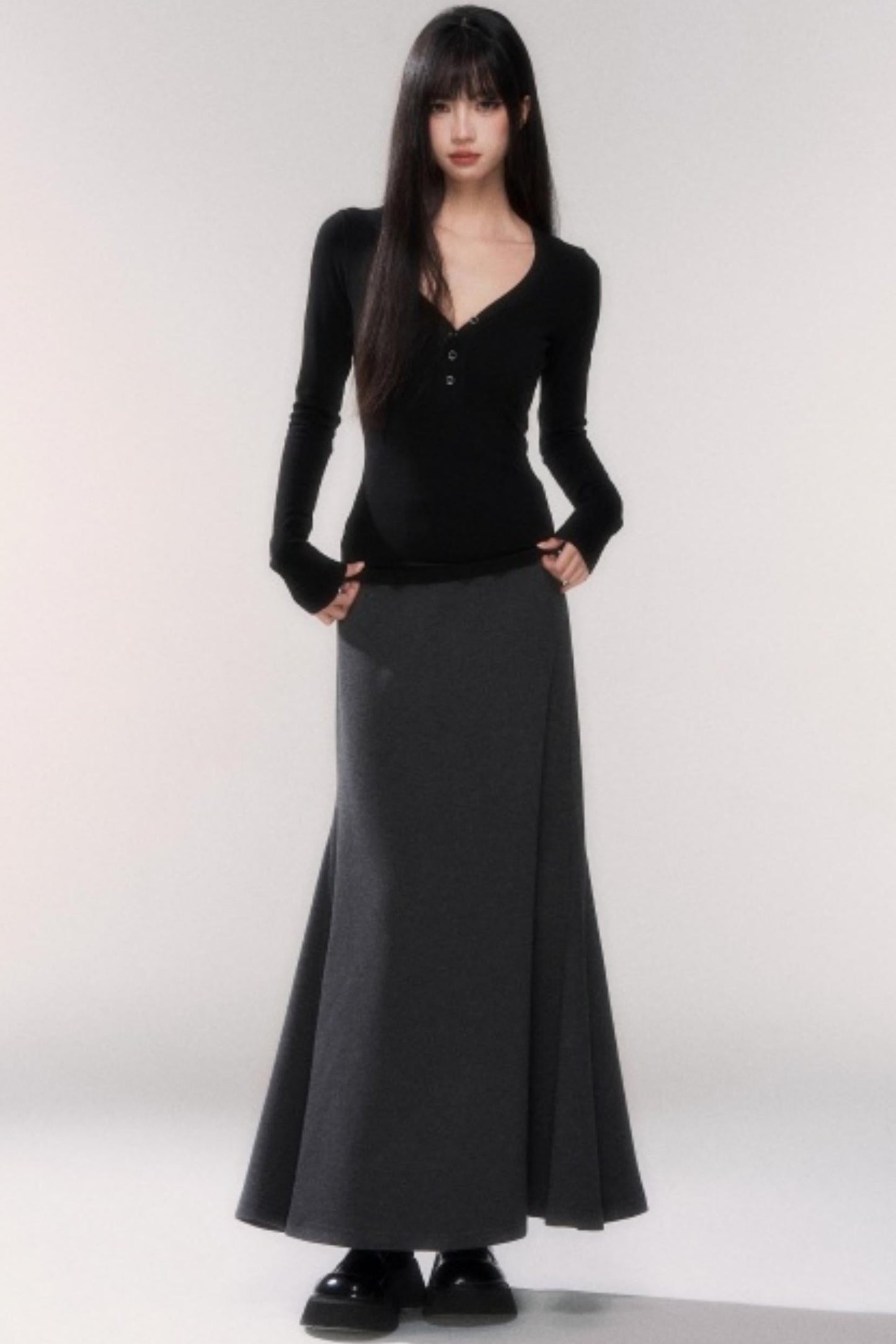 V-neck Tight Style Top