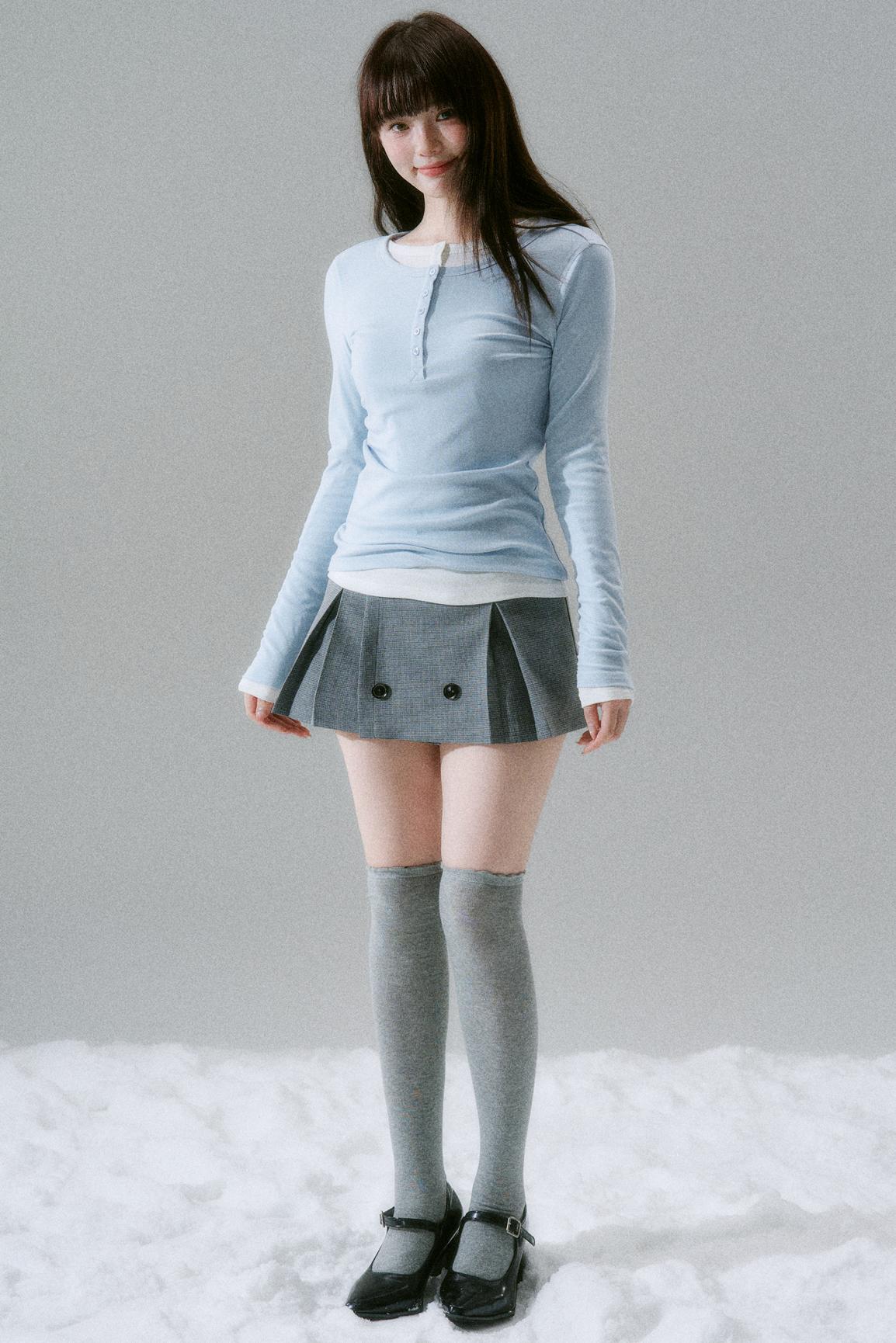 Button Design Slim Top