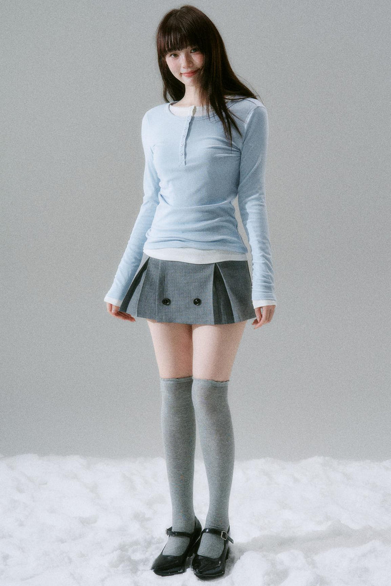 Button Design Slim Top