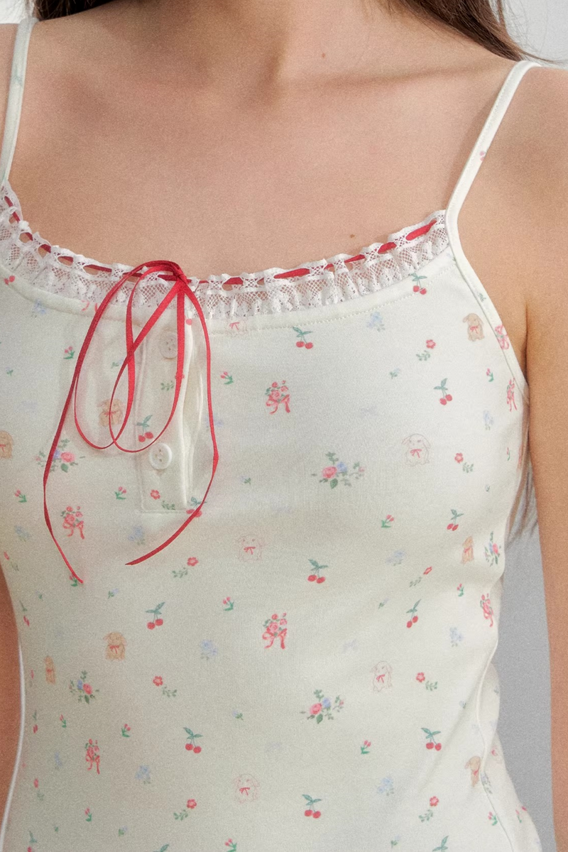 Lace Cotton Camisole