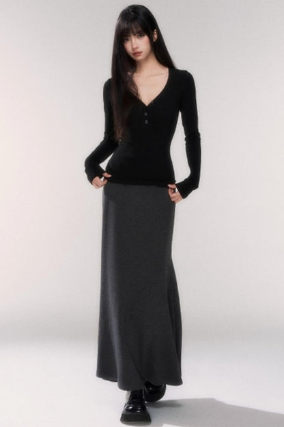 V-neck Tight Style Top