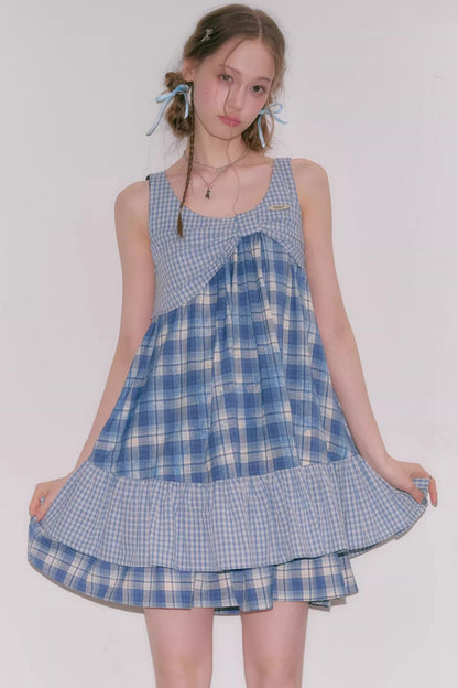 Sweet Dreams Plaid Dress