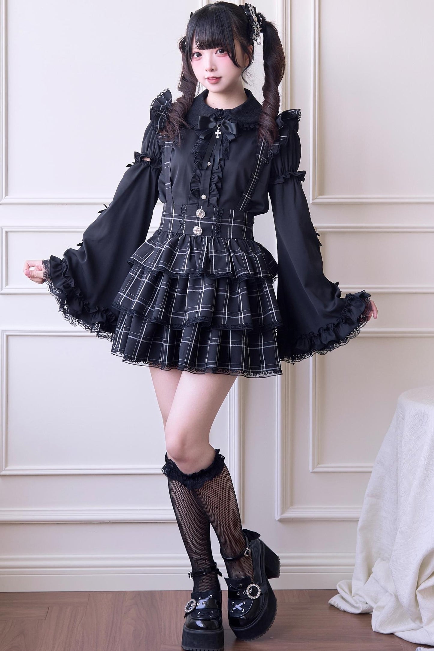 Subculture Jirai Bib Skirt Set
