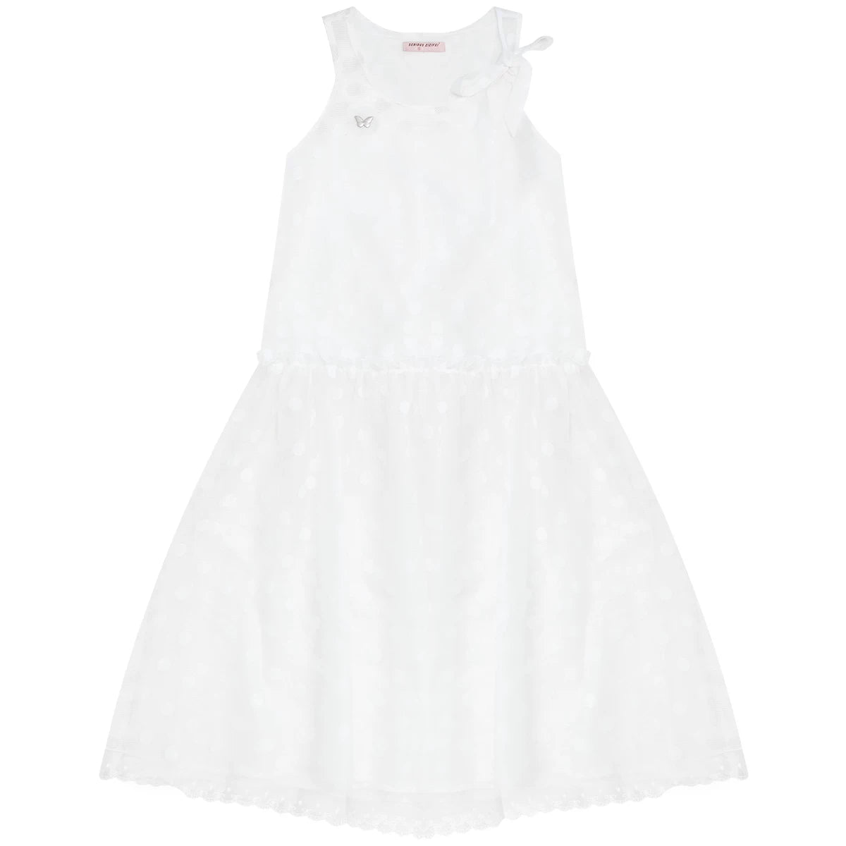 Sweet Sheer Dot Dress