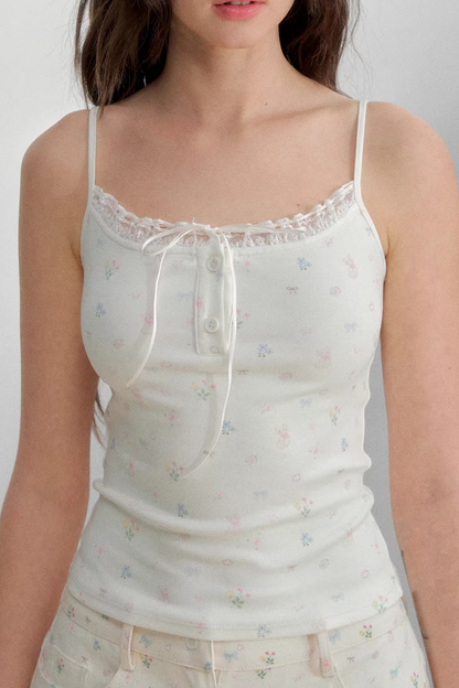 Lace Cotton Camisole