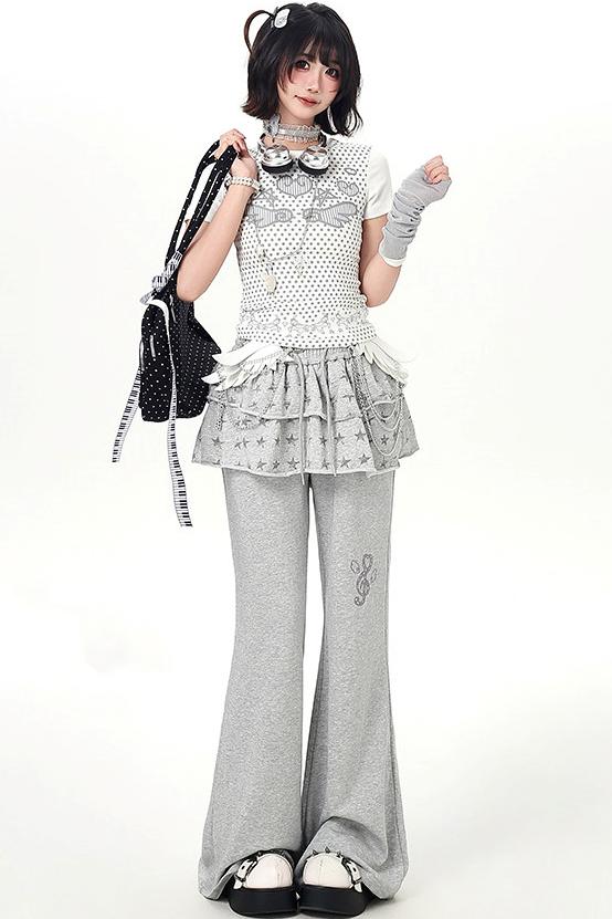 Polka Dot Angel Slim Top