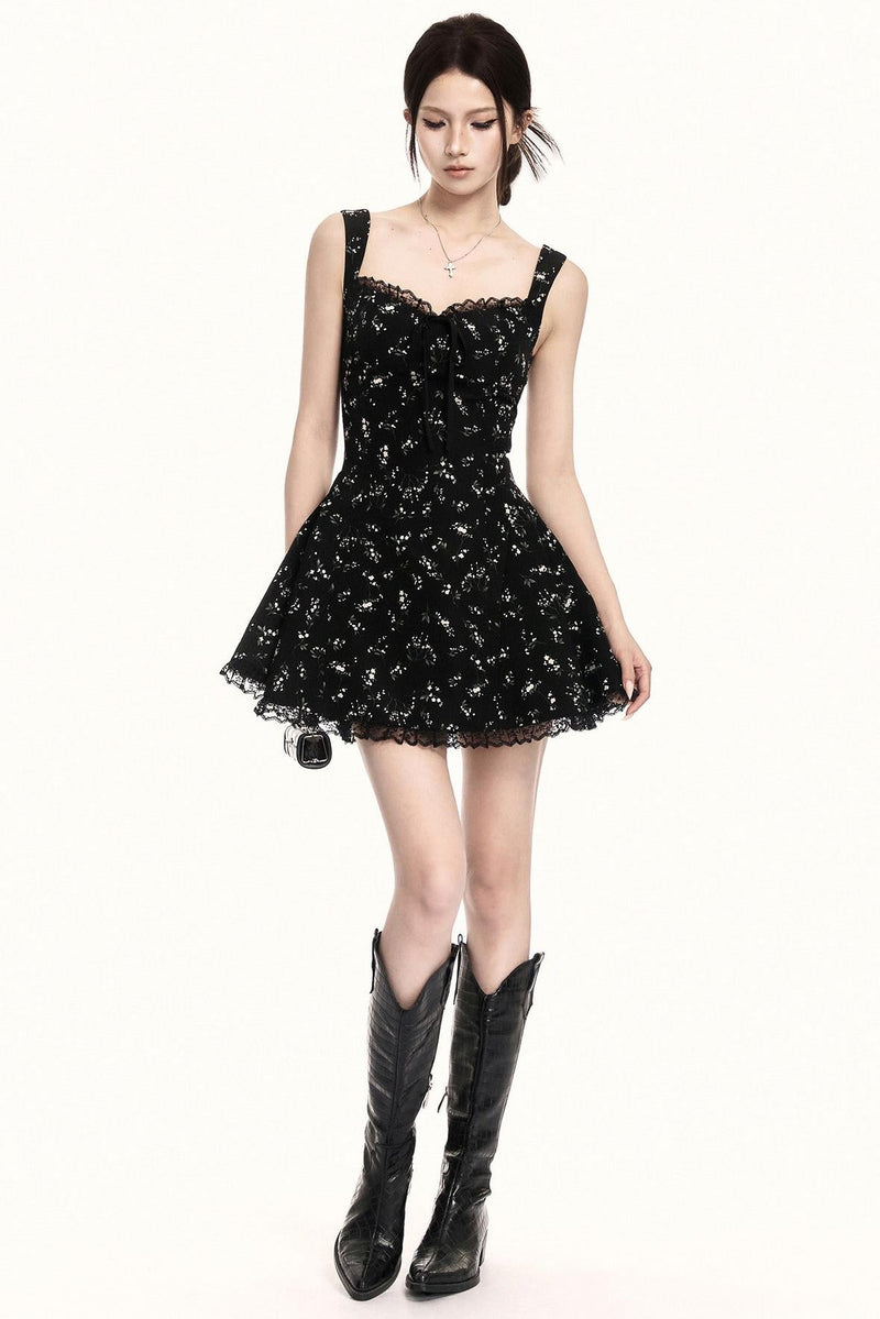Dark Strap Dress