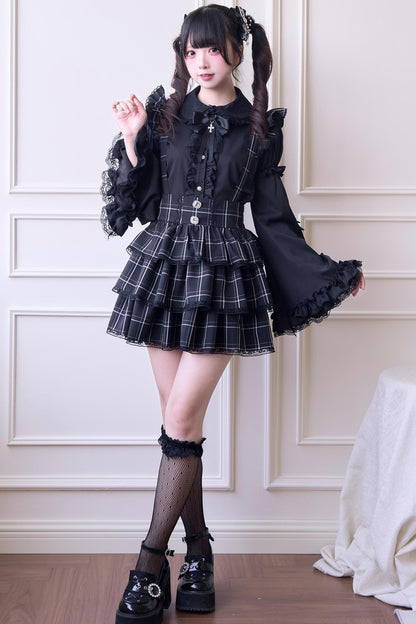 Subculture Jirai Bib Skirt Set