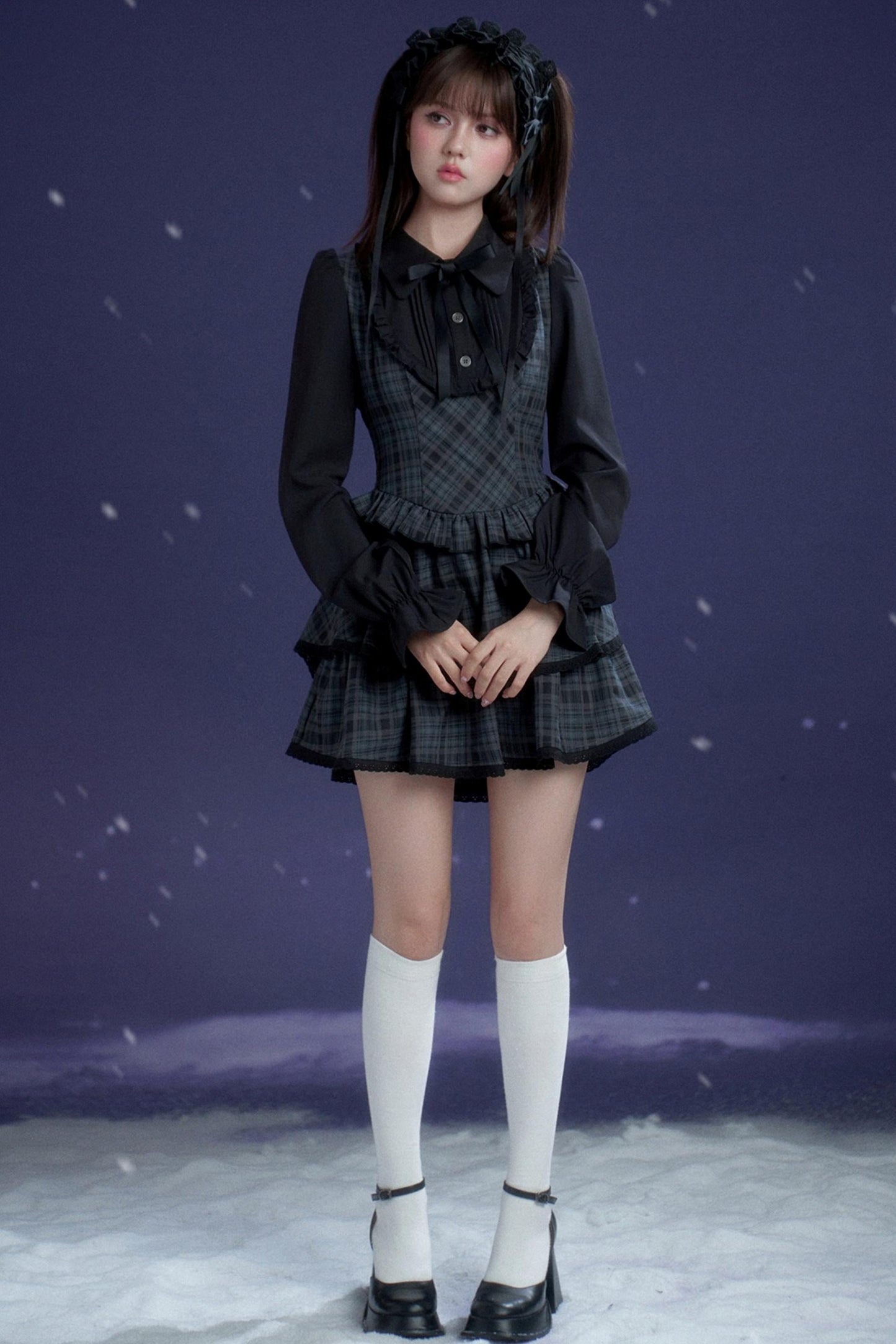 Sweet Spicy Plaid Dress
