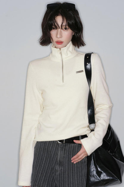 Basic Half-zip Sweater