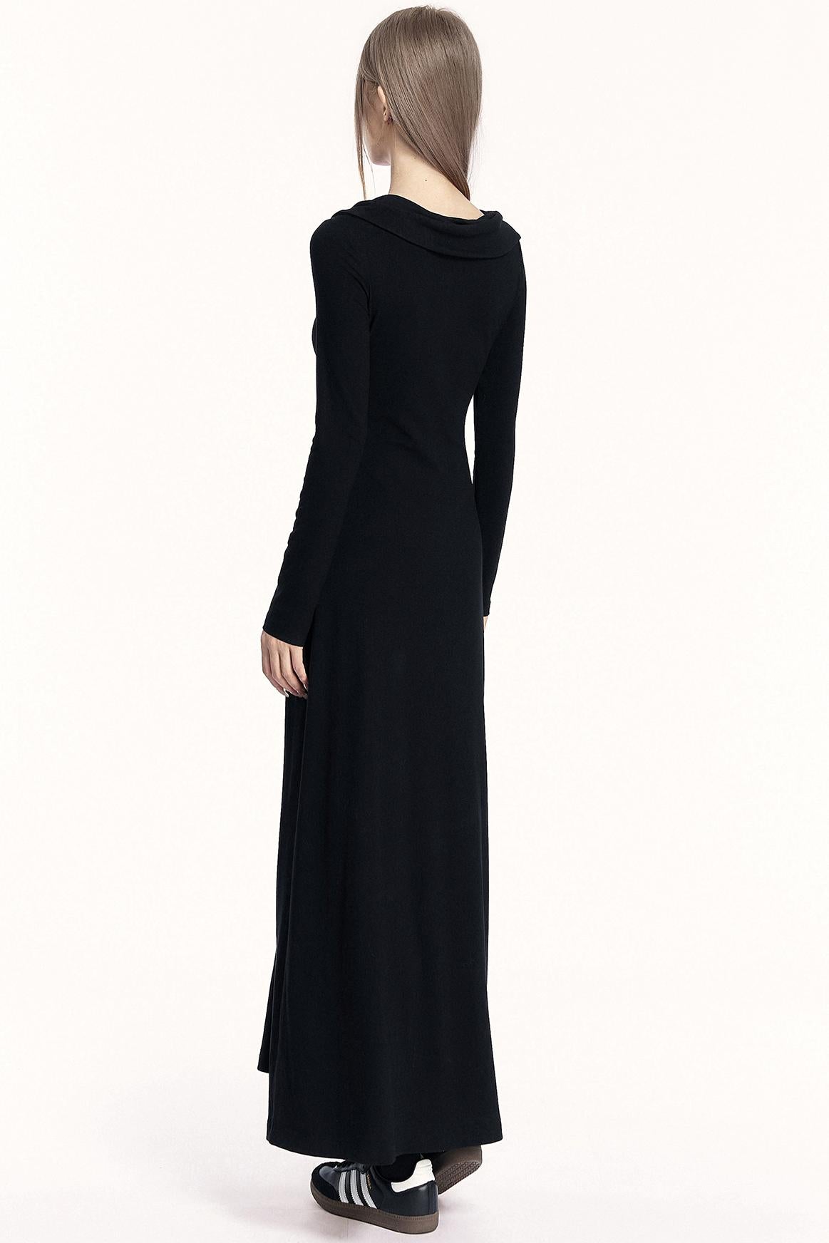 Relaxed Knit Midi Dress