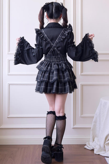 Subculture Jirai Bib Skirt Set