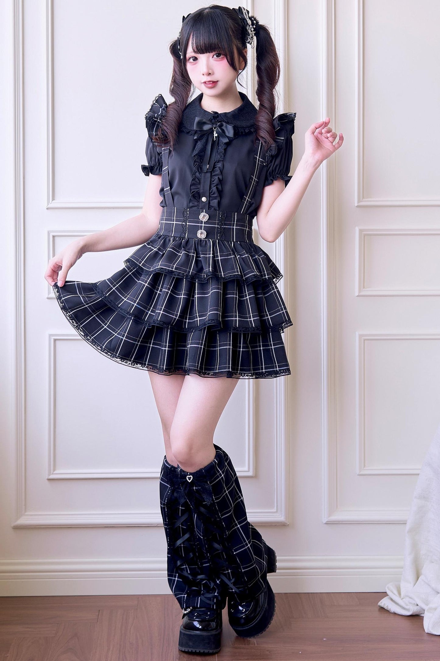 Subculture Jirai Bib Skirt Set