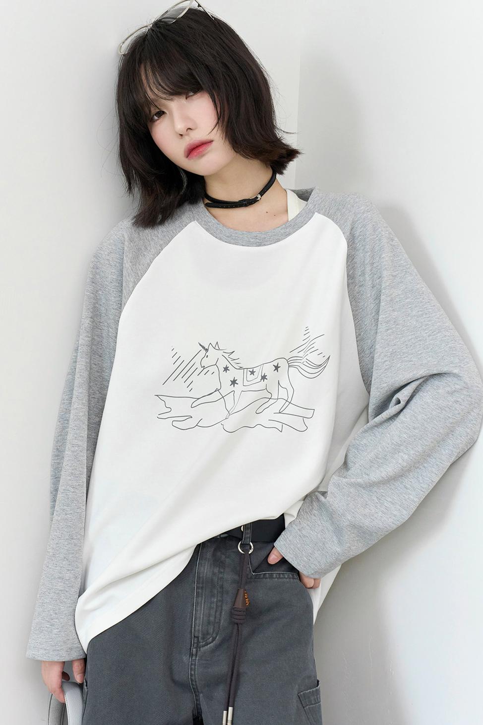 Gravity Color Block Top