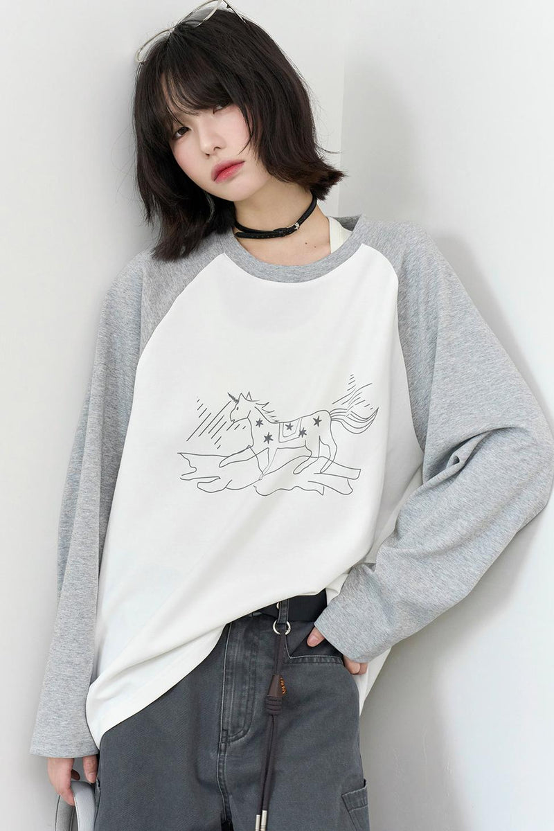 Gravity Color Block Top