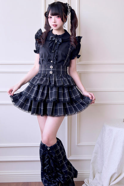 Subculture Jirai Bib Skirt Set