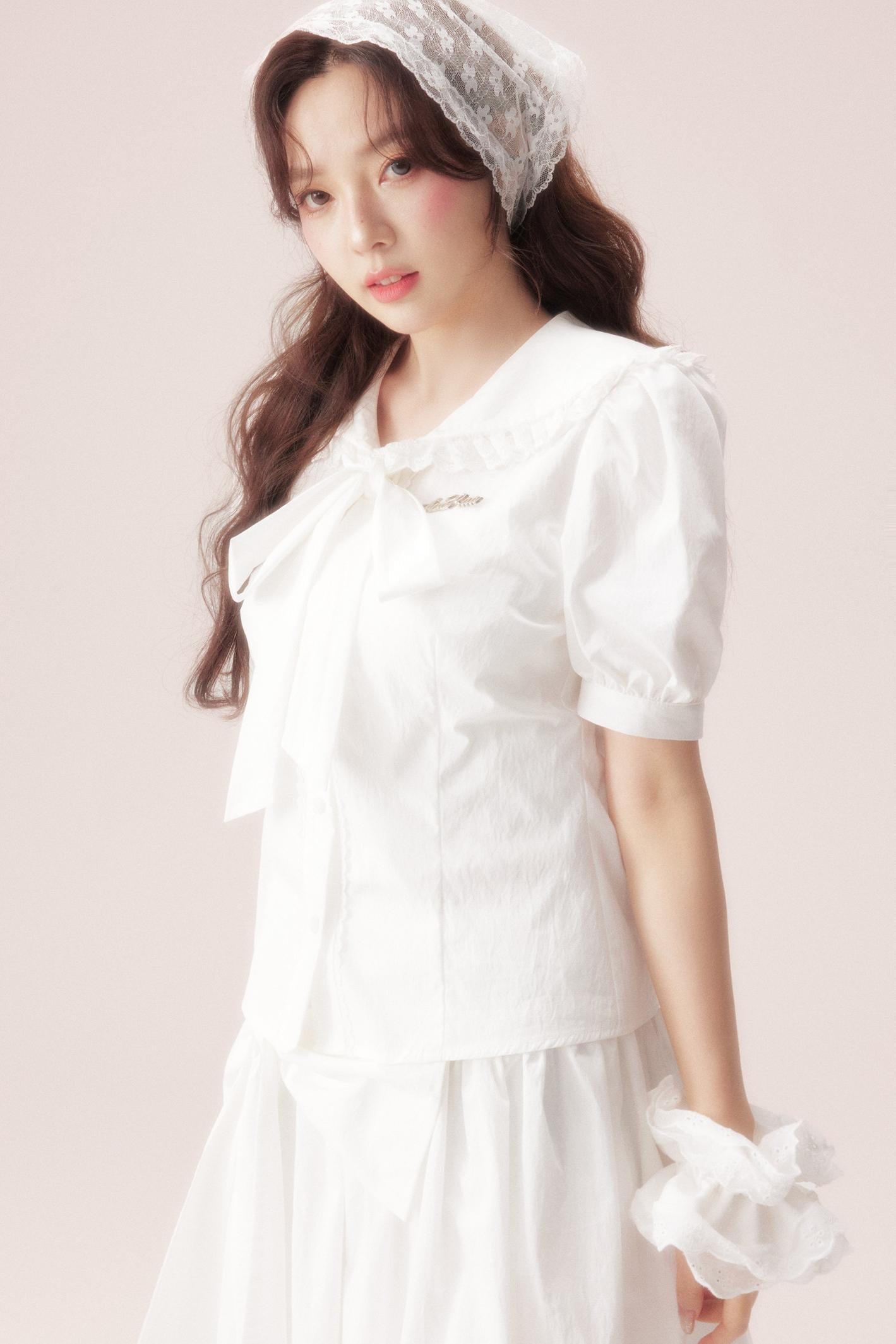Sea Salt Bow Tie Shirt + Skirt