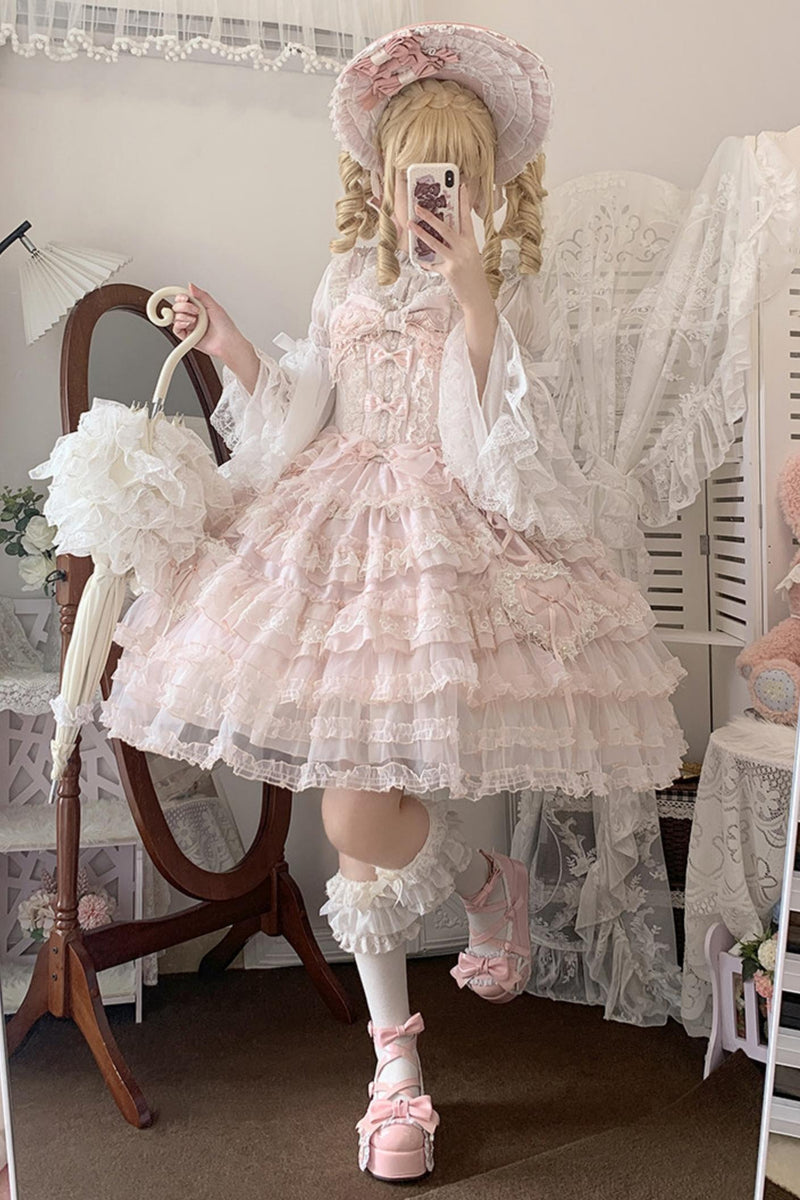 [pre-order] Dreamy Doll Wedding Dress + Headdress