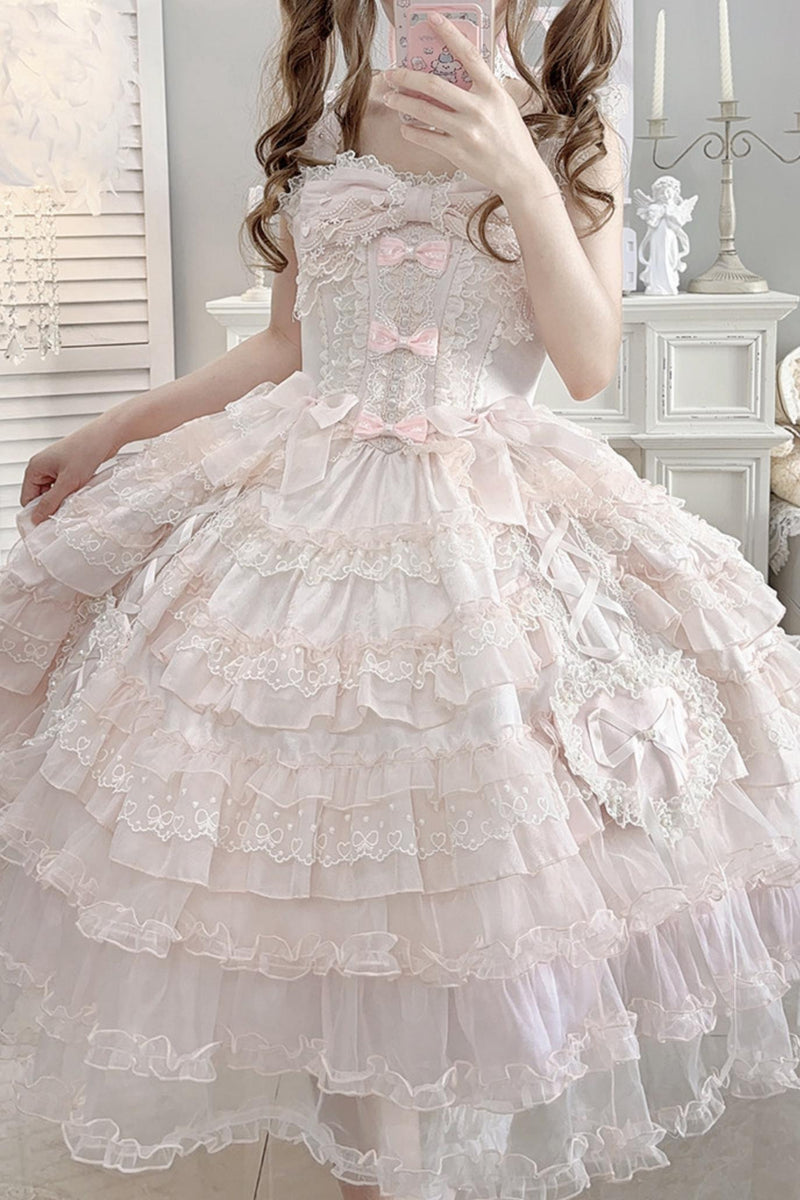 [pre-order] Dreamy Doll Wedding Dress + Headdress