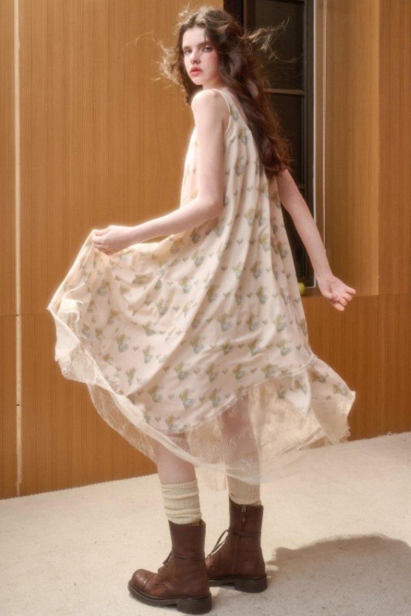 Milky Way Lace Fairy Dress