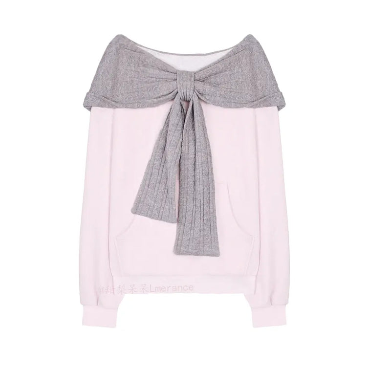 Color Block Hooded Fleece Jacket Set