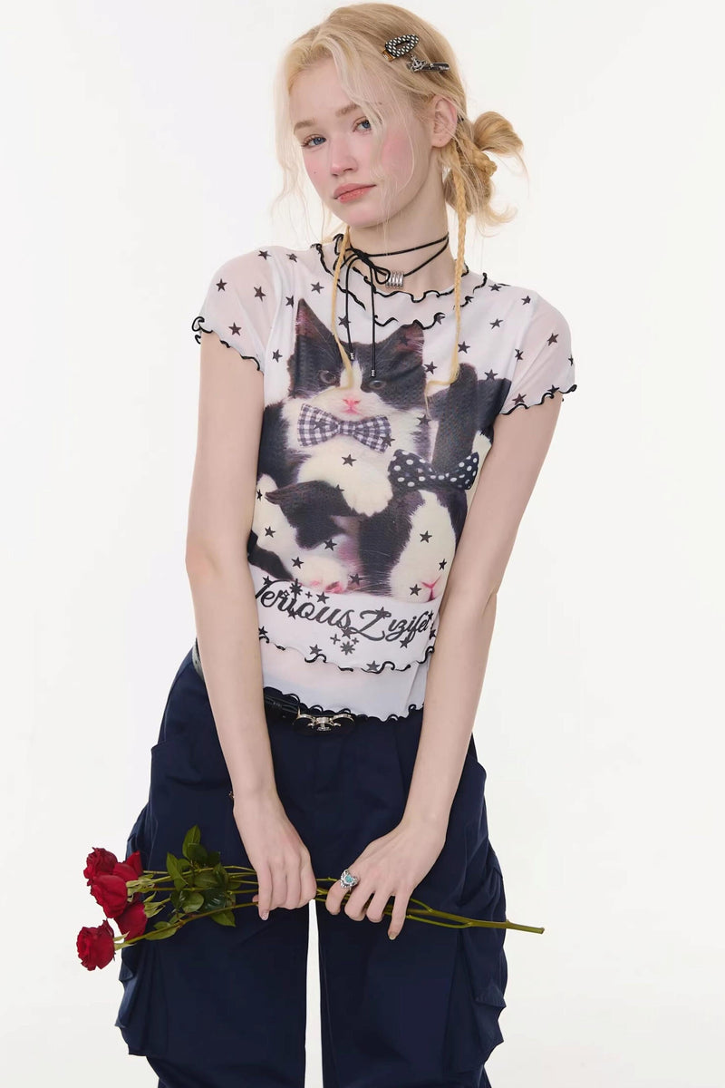 Big Cat Star Top