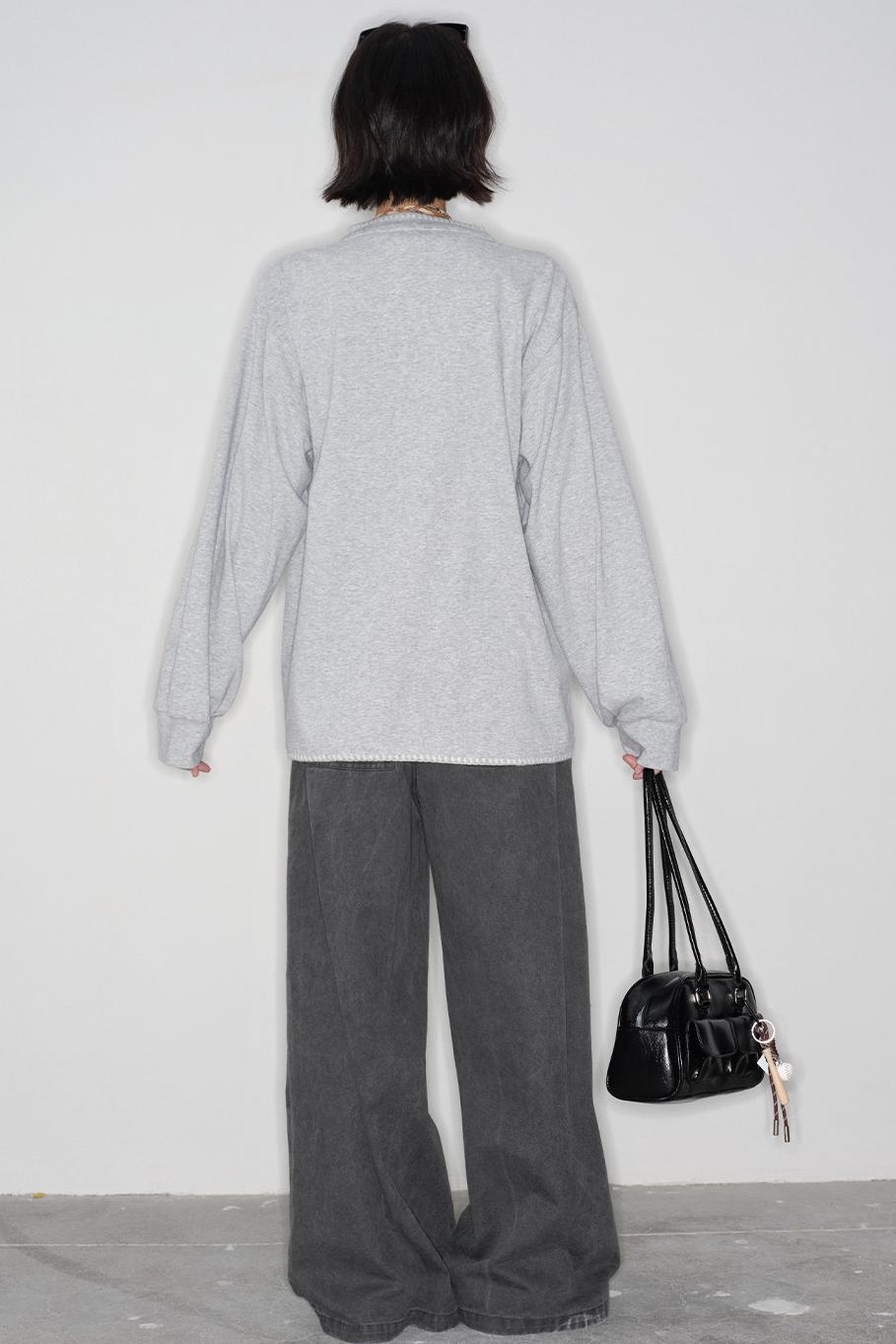Loose Long Sleeve Top