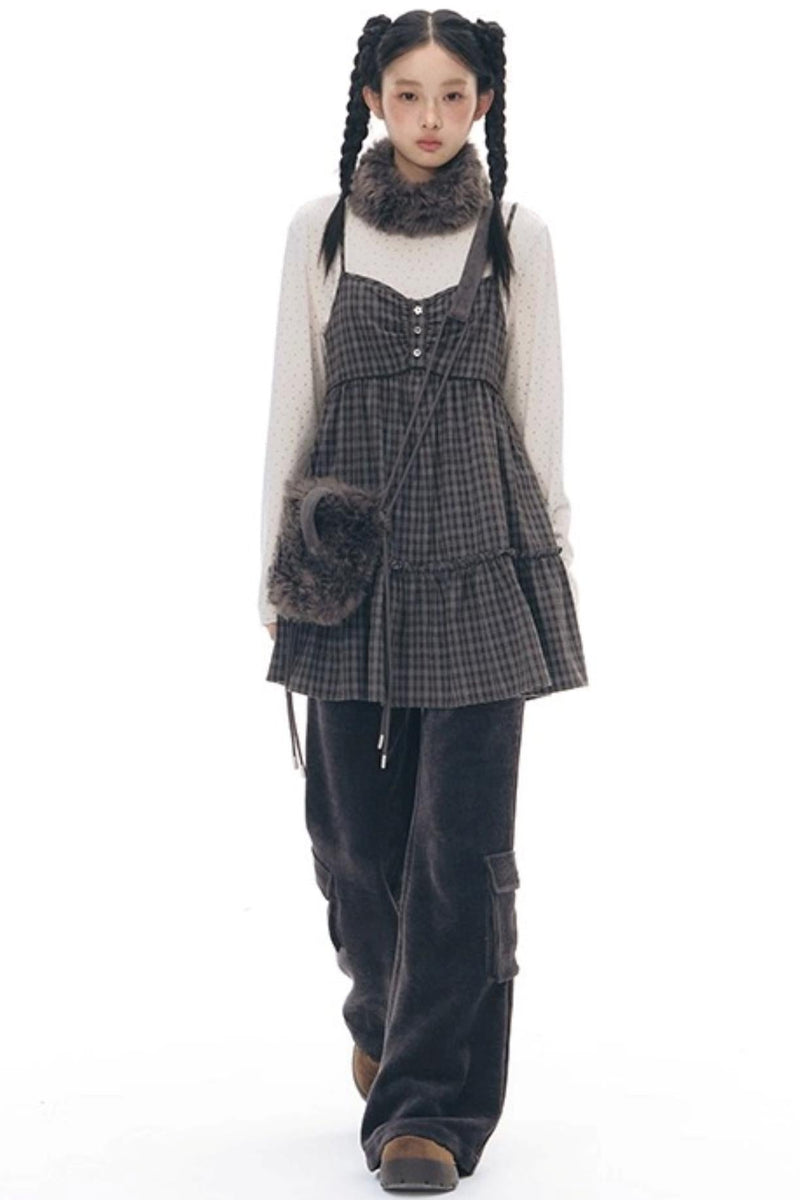 Fur Mini Crossbody Shoulder Bag