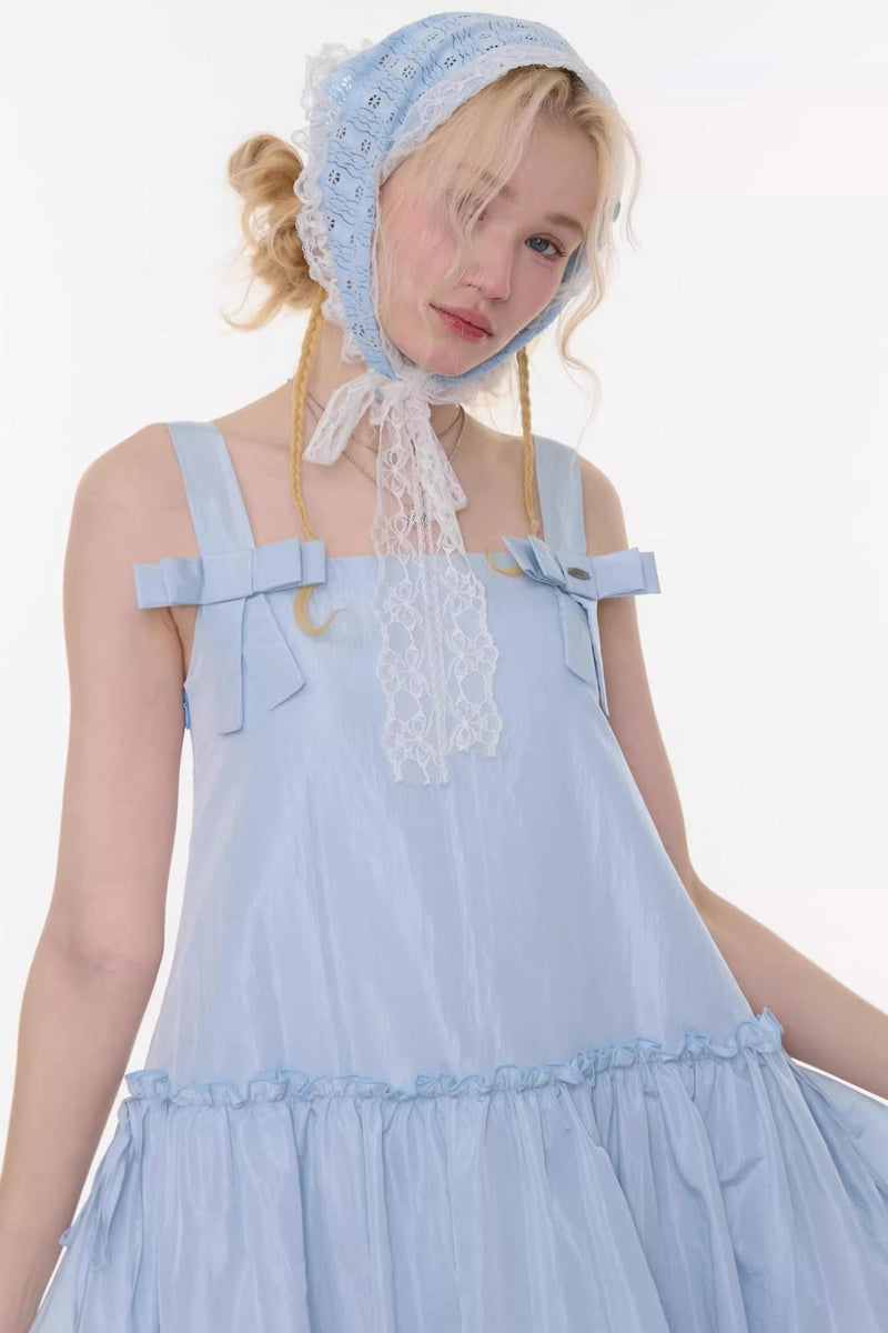 Ribbon Balloon Camisole Dress