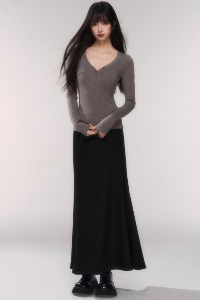 V-neck Tight Style Top