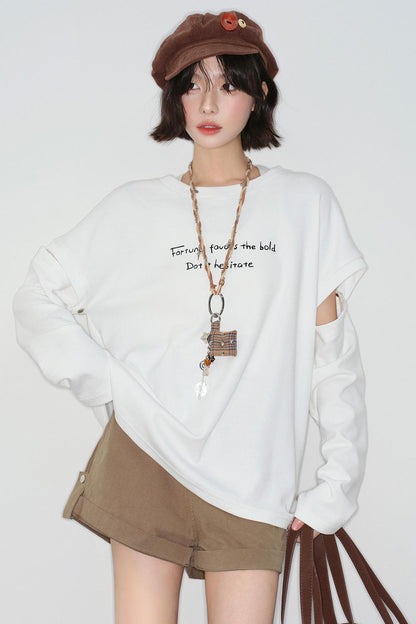 Detachable Sleeve Top