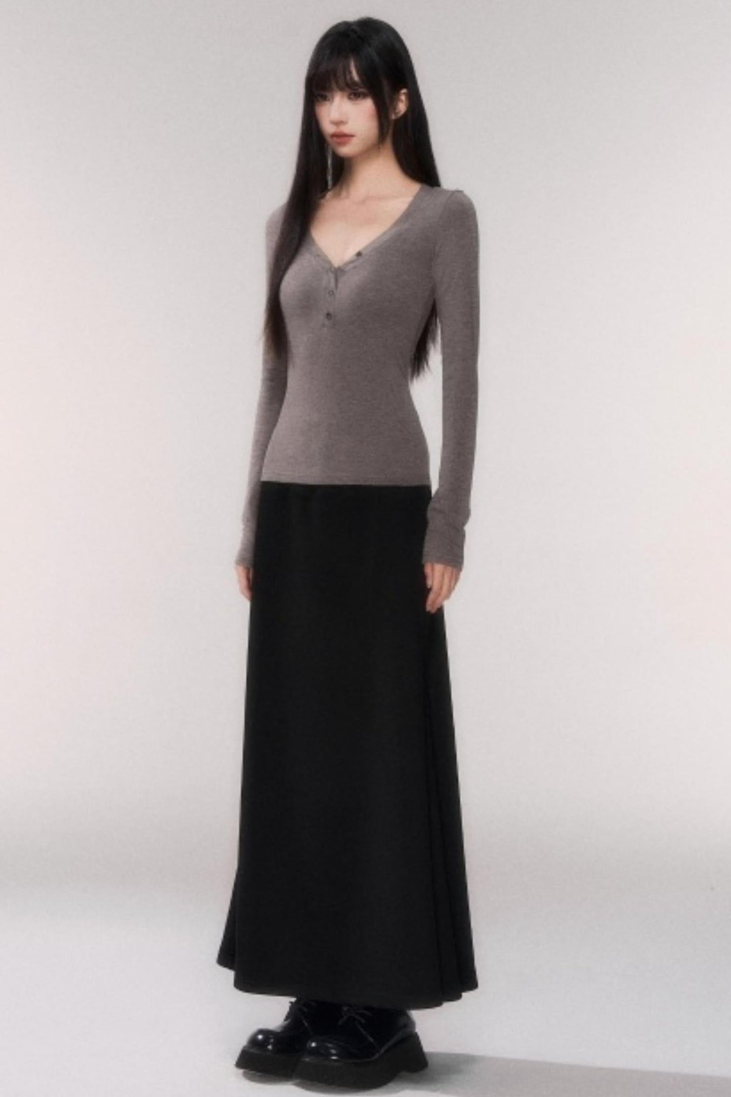 V-neck Tight Style Top