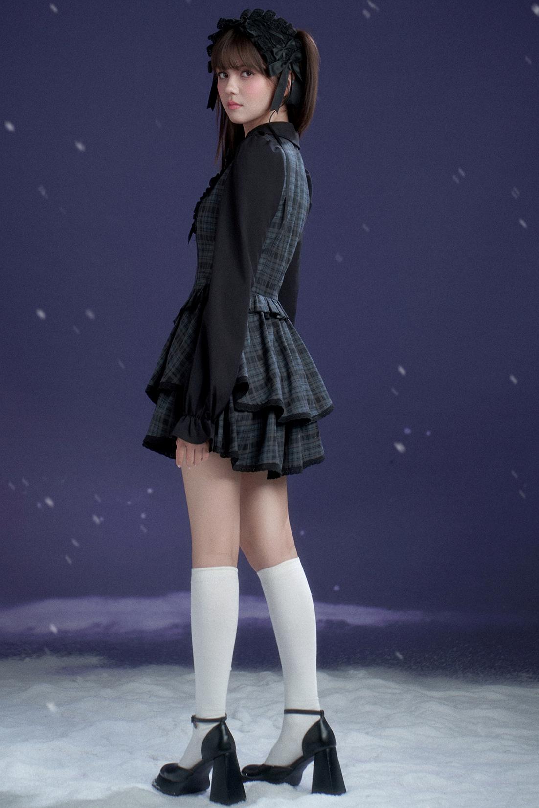 Sweet Spicy Plaid Dress