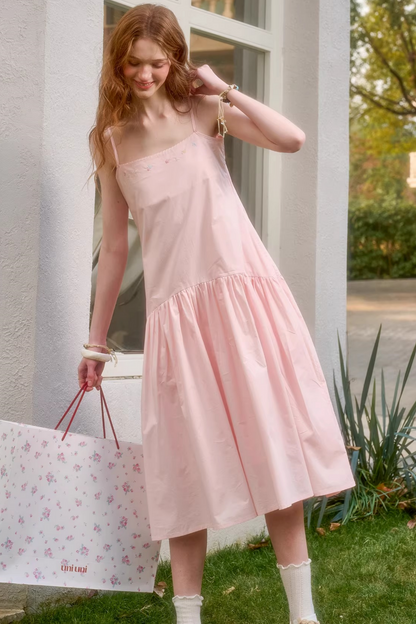 Baby Pink Sweet Dress + Shirt