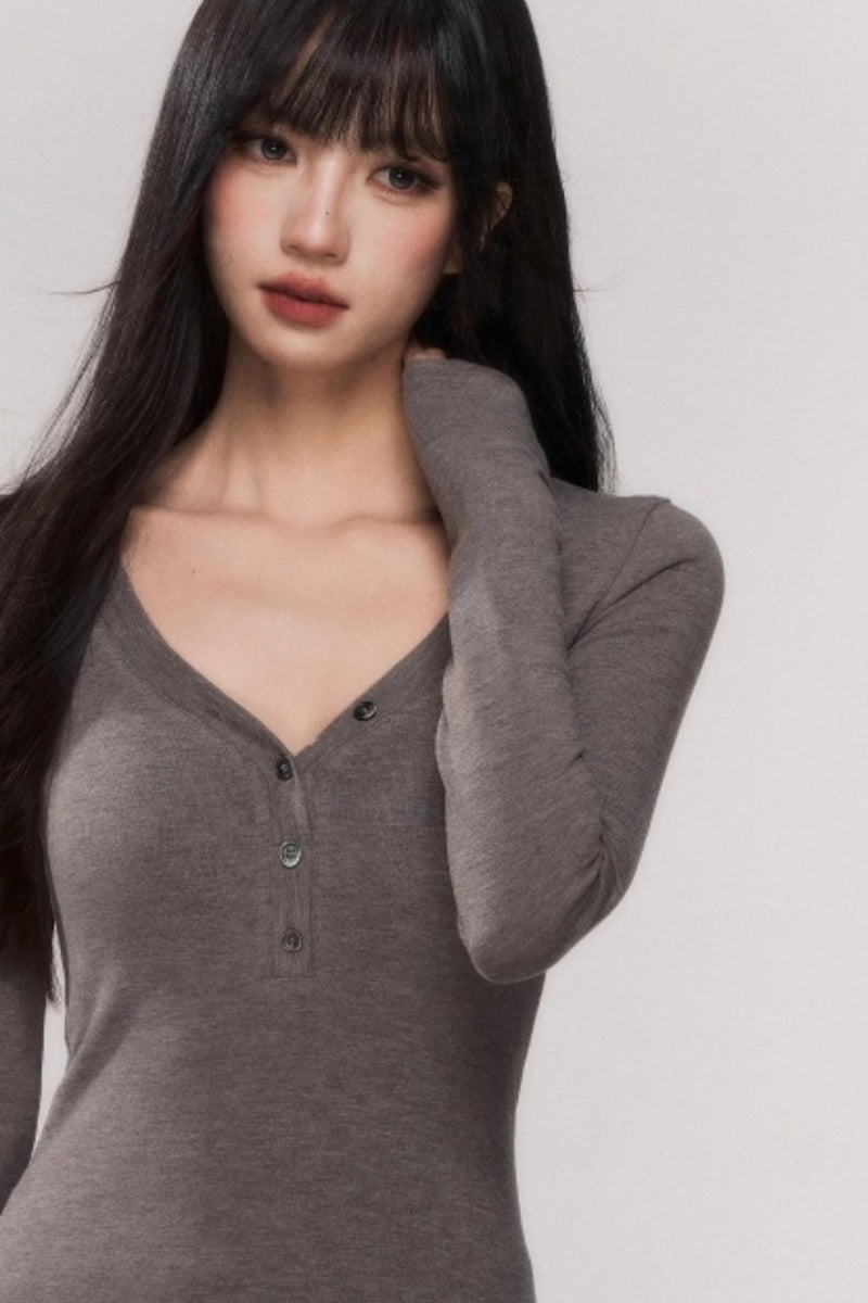 V-neck Tight Style Top