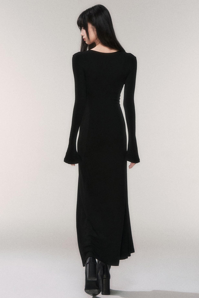 Desire Knit V-neck Dress