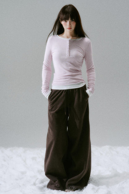 Button Design Slim Top