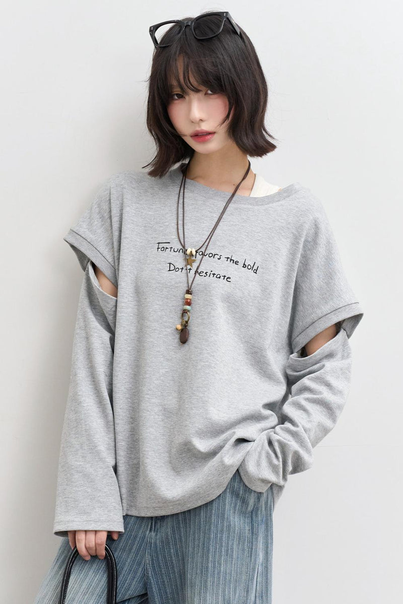 Detachable Sleeve Top
