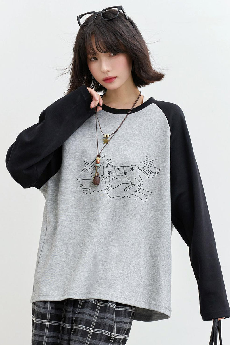 Gravity Color Block Top