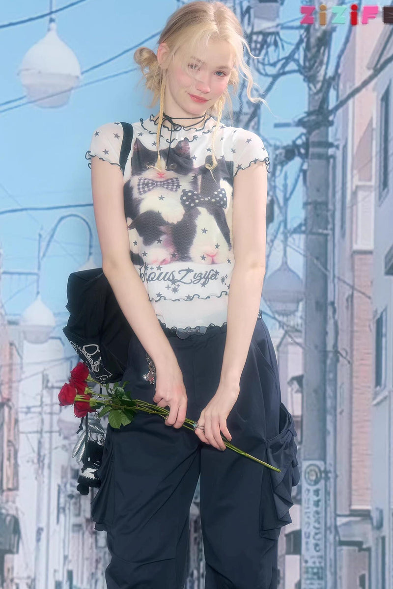 Big Cat Star Top