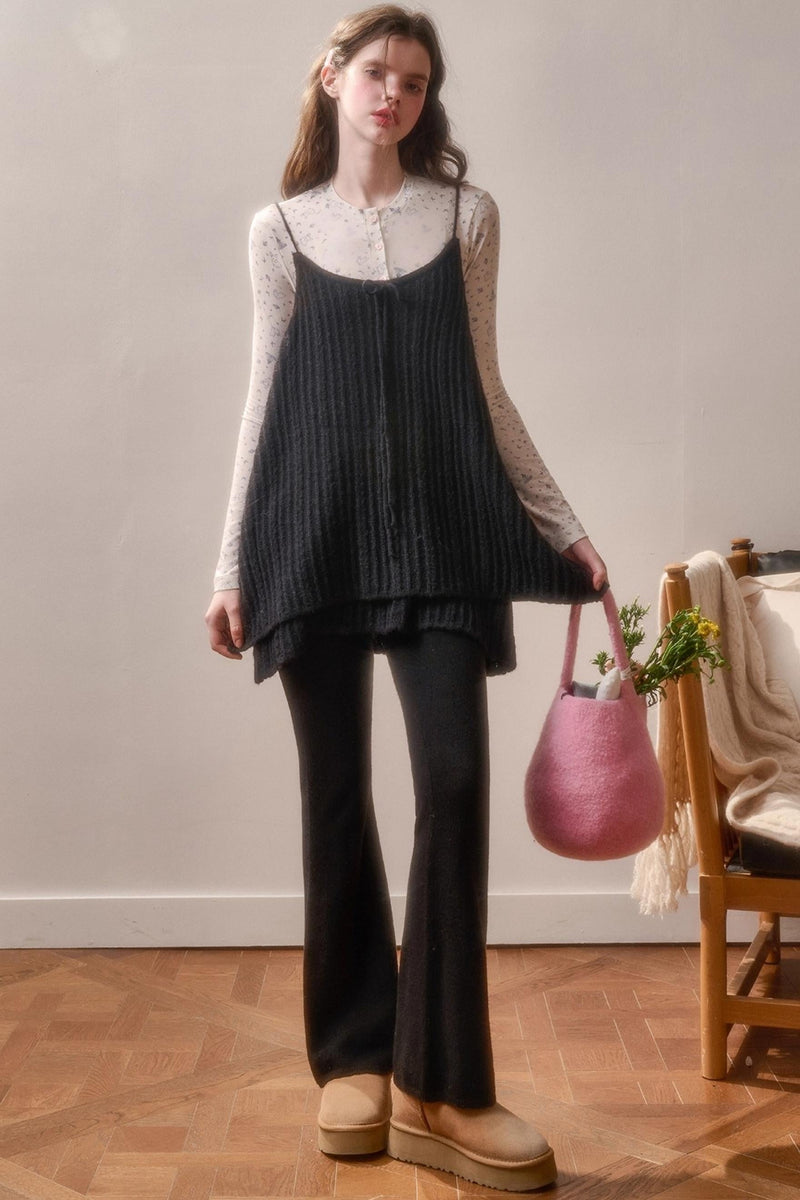 Retro Sweet Top + Slim Pants