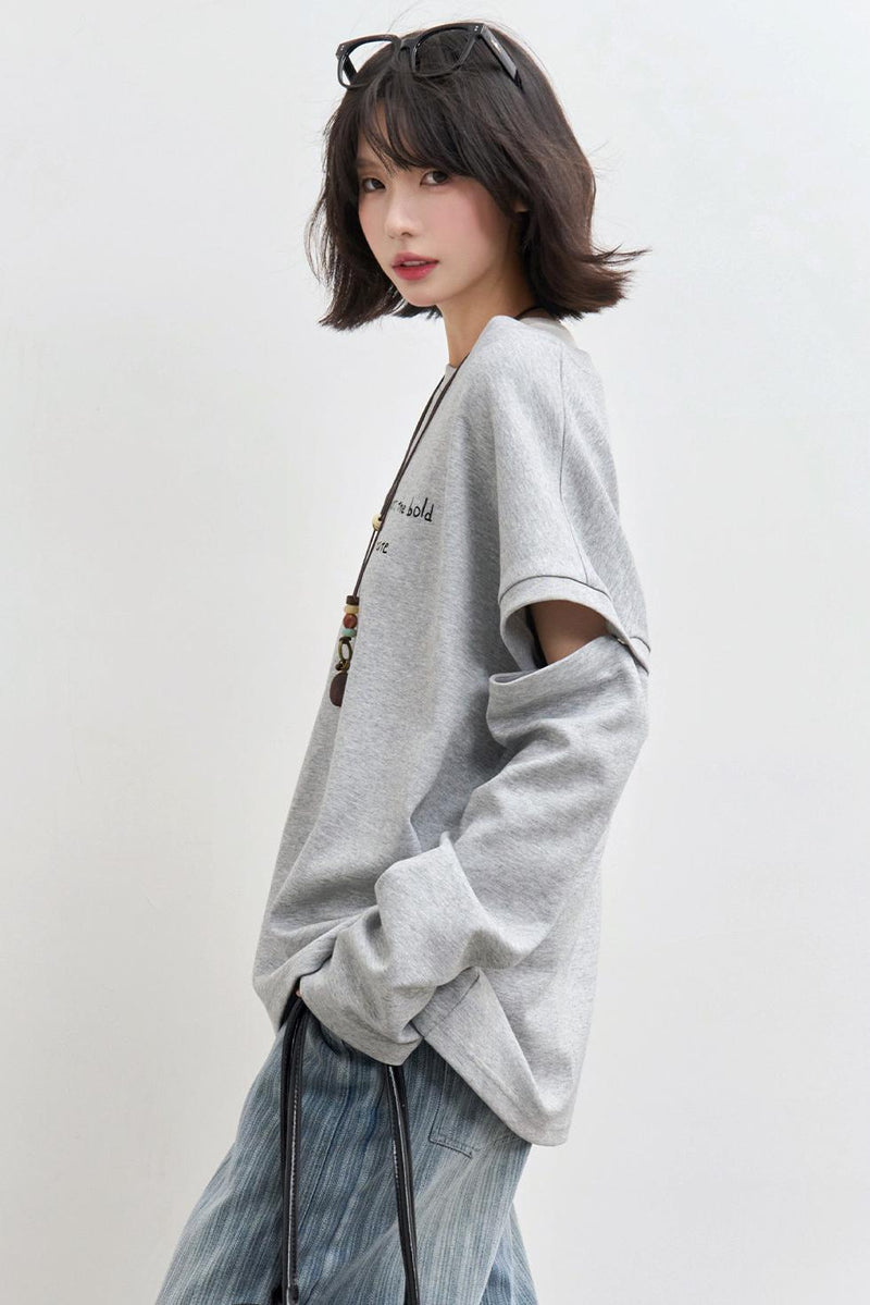 Detachable Sleeve Top