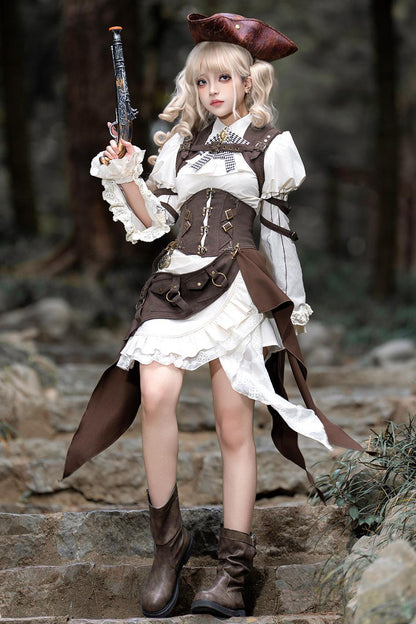 Gothic Steampunk Lolita Set