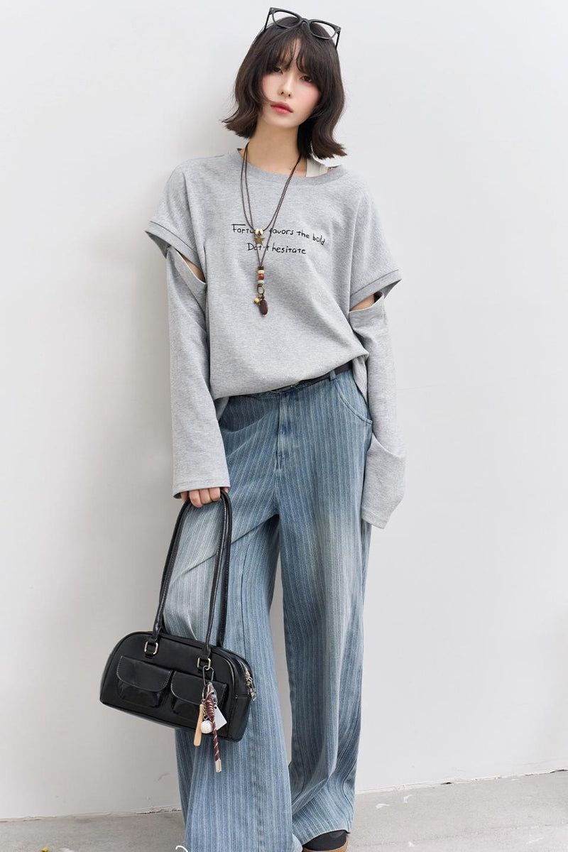 Detachable Sleeve Top